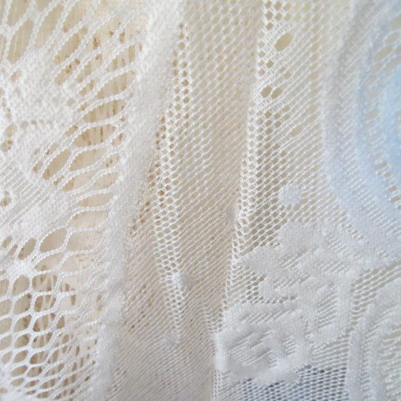 FRANKIE'S MELBOURNE - bohemian - ivory lace full length lace skirt - siz… - Picture 6 of 6